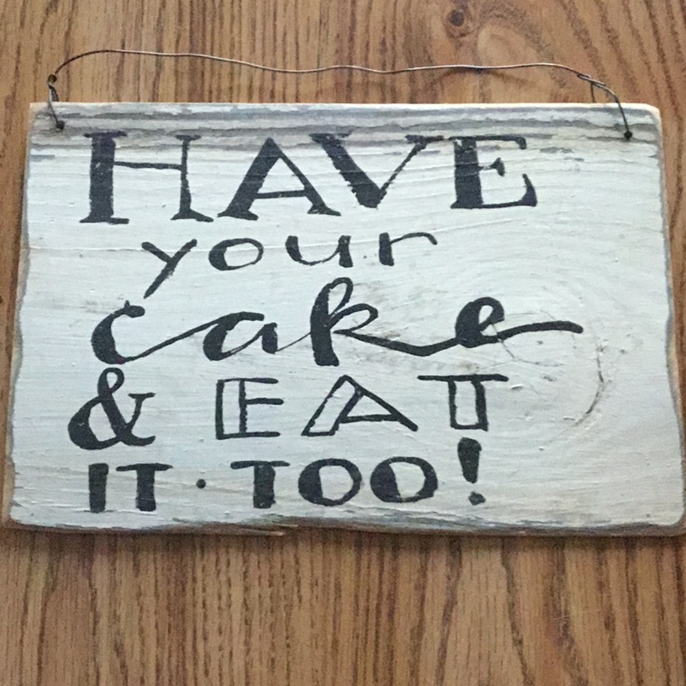 Wedding sign, Cupcake sign
